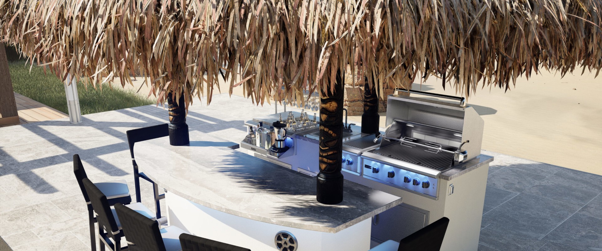 Beyond the Grill: Integrating Outdoor Kitchens Seamlessly Into Deck Structures