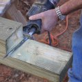 Securely Attaching Beams to Posts for Deck Construction