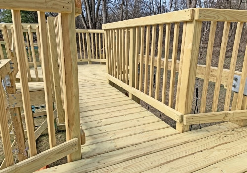 How Much Space Should be Left Between Deck Railing Posts for Safety?