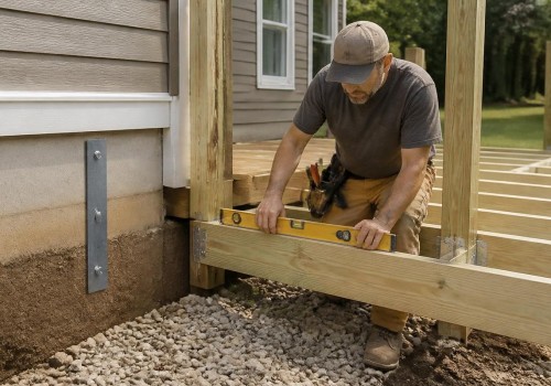 Deck Construction Tips for Properties With Previous Foundation Repair